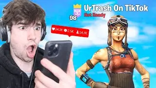 I Put My Tik Tok In My Fortnite Name...