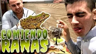 COMIENDO RANAS Y VENAS DE CERDO CON SIGI DE GRANJERO BUSCA ESPOSA | Jordi ENP