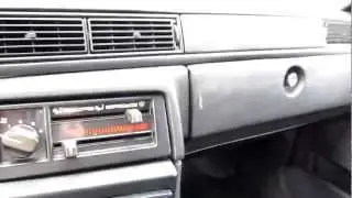 Volvo 740 interior view walkaround