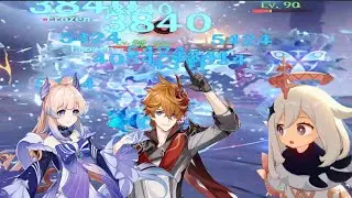 DOUBLE HYDRO DPS Smooth Domain Clear || Genshin Impact