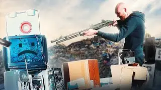 СТРЕЛЯЕМ В ТЕЛЕВИЗОР ИЗ РУЖЬЯ И ТРАВМАТА