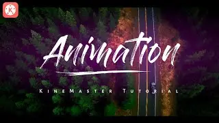 Write-on Brush Stroke Text Effect - Kinemaster Tutorial