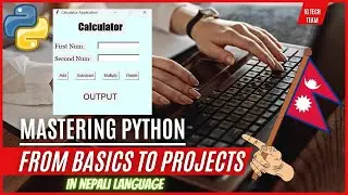 GUI Programming with Tkinter | Create dynamic Calculator Application | Python course