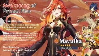 NEW UPDATE!! MAVUIKA'S ELEMENTAL SKILL & BURST INFO, META PLAYSTYLE & NEW MECHANIC! - Genshin Impact