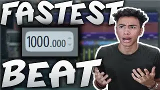 Fastest Beat EVER?! | Making A Beat At 1000 BPM! (Fl Studio 12 Tutorial) | Sharpe