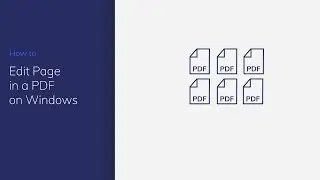 How to Edit (Extract, Replace, Split and Insert) Pages in a PDF on Windows