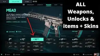 Battlefield 2042: ALL Base Game Weapons, Gadgets, Specialists & Skins (First Look)