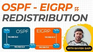 OSPF Redistribution with EIGRP | Step-by-Step Configuration Tutorial