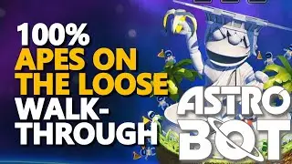 Apes on the Loose 100% Walkthrough Astro Bot