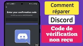 Comment résoudre le problème du code de vérification dans Discord (2023)