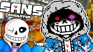 ДАСТ САНС В СИМУЛЯТОРЕ САНСА 2.0 - Undertale: Sans Simulator 2 [Sans Multiverse 2.0]