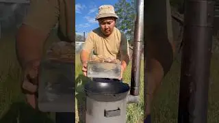 Giblets in soy sauce😋 / Потроха в соевом соусе😋 #pandasakha #permafrost #food #outdoors