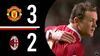 Manchester United v AC Milan | Wayne Rooney Injury Time Winner | Champions League SF | 2006/2007