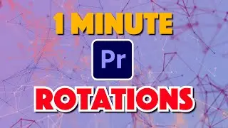 Premiere Pro : How to Rotate an Image with Animation