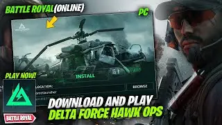 How to Download and Install Delta Force Hawk Ops In Pc For Free ✔️