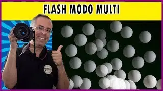 Flash modo MULTI: como usar o modo de repetição para criar  o efeito estroboscópico