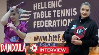 Despina Dandoula Unfiltered Interview with KOUS Table Tennis Power Talk! 🏓🔥🎤💬