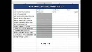 How to insert data in excel automatically | Excel tips and tricks