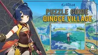 Genshin Impact : Qingce Village Hidden Chest Puzzle Guide (1 & 2)