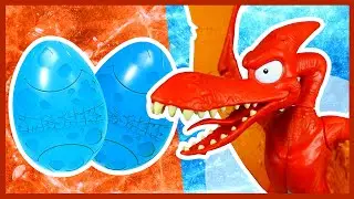 Гигантское яйцо динозавра #02. Нашел САМЫЙ РЕДКИЙ сюрприз.  Smashers Dino Ice Age Surprise.