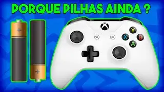 Por que o controle do Xbox One ainda utiliza pilhas?