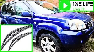 Nissan X Trail Windshield Wiper Blades How To Remove and Replace J Hook Connection