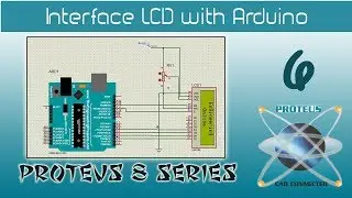 Proteus Simulation of Arduino and 16*2 LCD