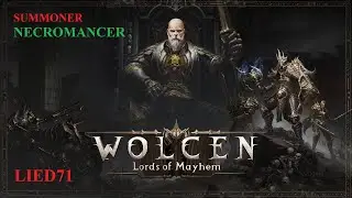 Wolcen: Lords of Mayhem. серия 8. Некромант ступает в глубь живой утробы и сражает Ламбах.