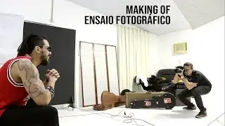 Making of ensaio fotográfico LHX - Músico