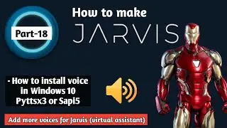 how to add more voices in window 10 || pyttsx3 | How to make jarvis in python part-18 || AviUpadhyay