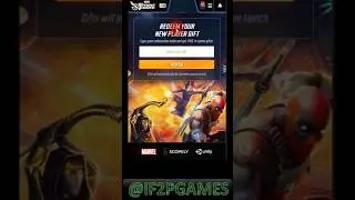 MSF promo gift code #14 - Marvel Strike Force @if2pgames