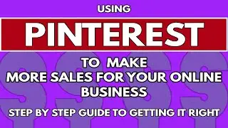 Pinterest Posting and SEO Tutorial