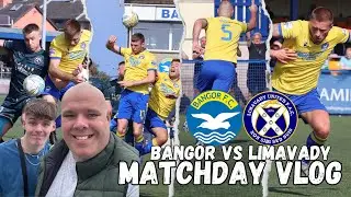 Bangor FC vs Limavady United| Matchday Vlog| 31st August 2024.