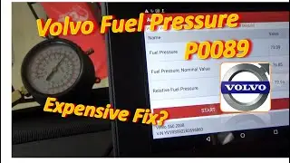 Volvo Fuel Pressure (ECM-2900 / P0089) - Diagnosis