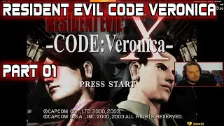 Resident Evil Code Veronica - 01 - Survival Time - DLive Stream