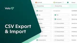 CSV Export & Import