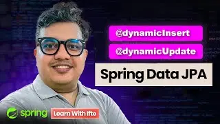 Dynamic insert update in spring data jpa