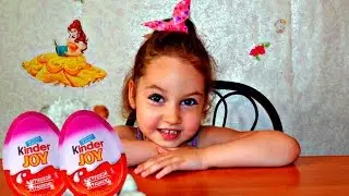 Распаковка киндер сюрприз #Барби #Киндер джой.Unpacking Kinder Barbie