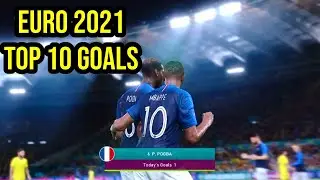 Top 10 Goals EURO 20 PES 21 TOP 10 Best GOALS
