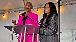 SWV & Sunny Hostin  ‘Walk of Fame’ Award Acceptance Speech at the Bronx Ball 2023
