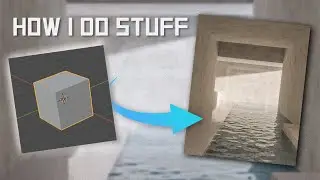 how i do stuff: create a liminal space pool room (NO Tutorial, No Commentary) | fragiletemporary