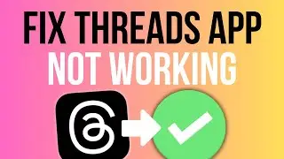 THREADS NOT WORKING FIX (Easy Tutorial) | Fix Threads Not Loading | Threads Glitch Fix