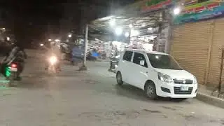 Raat Ke Waqt Sadiq Abad Shahar Mein ghumne ke liye Gaye bahut hi enjoy Kiya maza Aaya