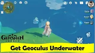 How to get Underwater Geoculus (Dunyu Ruins puzzle + Luxurious Chests) | Genshin Impact