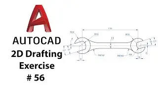 AutoCAD Snapper 2D Drafting Exercise # 56 -  Basic to Advance in Hindi