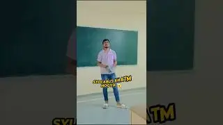 Teachers role in Classes 😂🙌 l #funnyvideo #collegelife