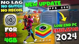 Free Fire India Best Bluestacks Emulator 2024 | NO LAG | NO GLITCH | Free Fire PC