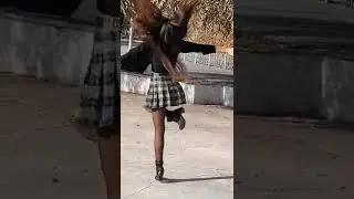 Black 🖤 tights black 🖤 pantyhose girl dancing