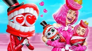 Кейн и Принцесса Лулилалу ПОЖЕНИЛИСЬ? Как стать CANDY PRINCESS! The Amazing Digital Circus!