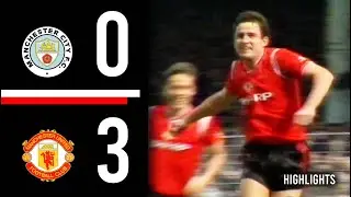 Manchester City v Manchester United | United SMASH City | Highlights | 1985/1986